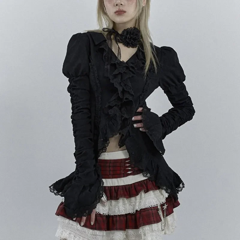 Women's Gothic Blouse - Image 3