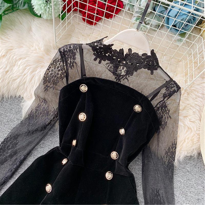 Women's Gothic Jumpsuit - Image 2