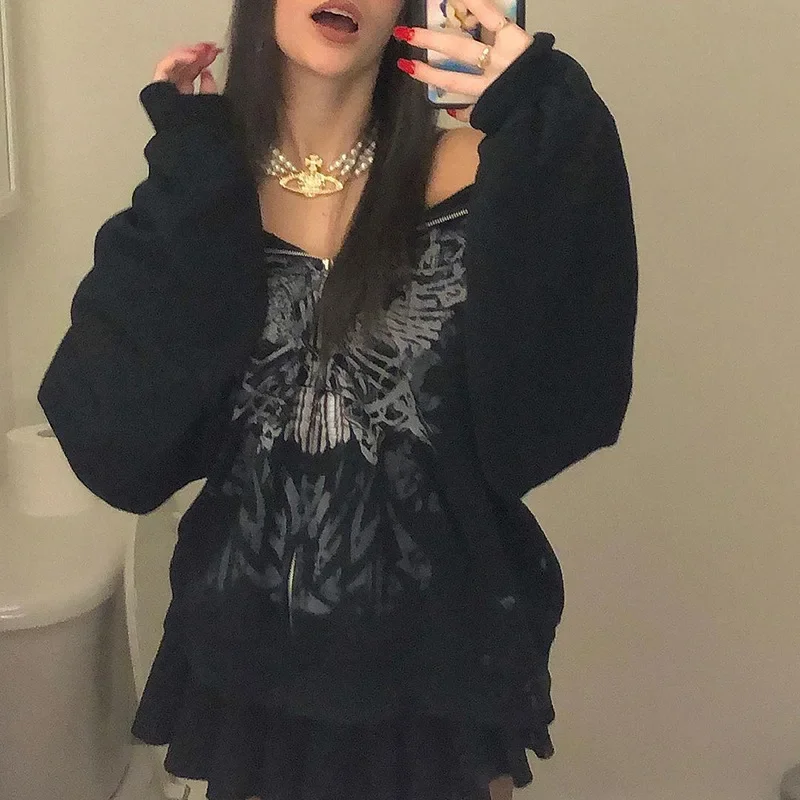 Women's Gothic Hoodie - Image 2