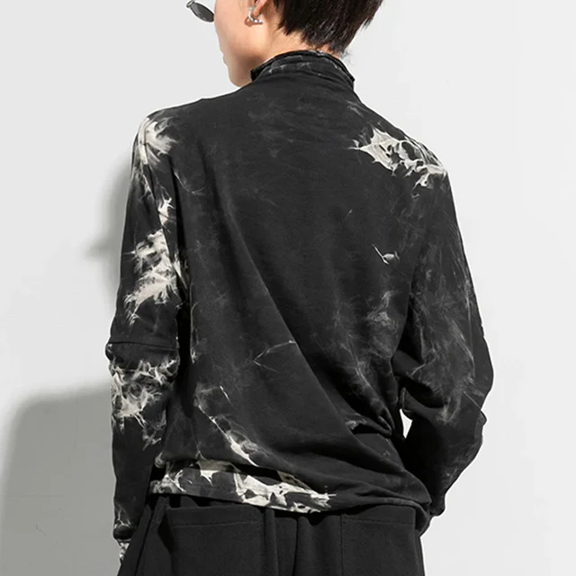 Women's Gothic Long Sleeve Top Black - Image 4