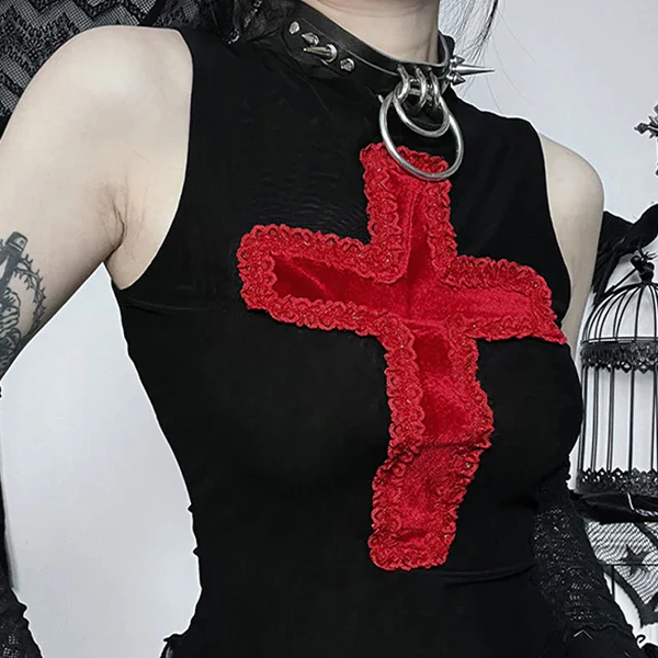 Women's Gothic Top - Image 3