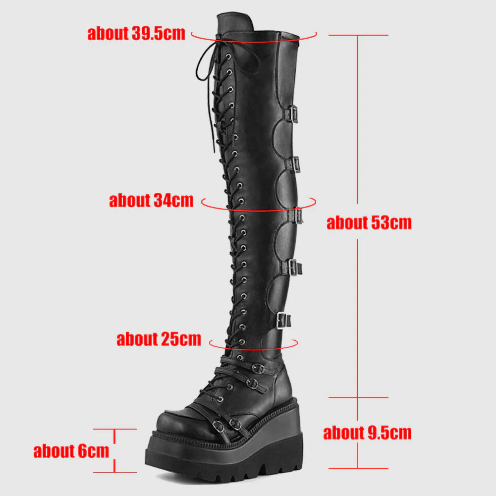 Unisex Platform Boots - Image 7