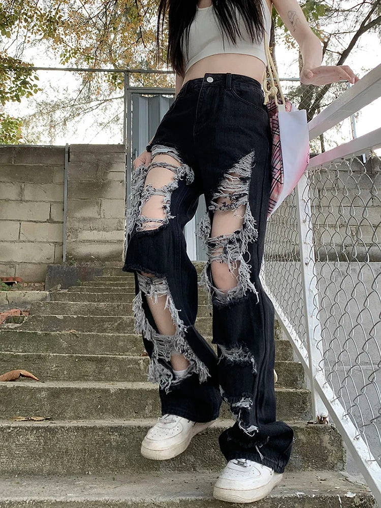 Women's Hip Hop Jeans - Image 2