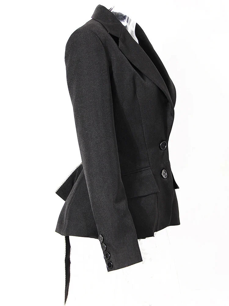 Women's Hollow Out Blazer - Image 3