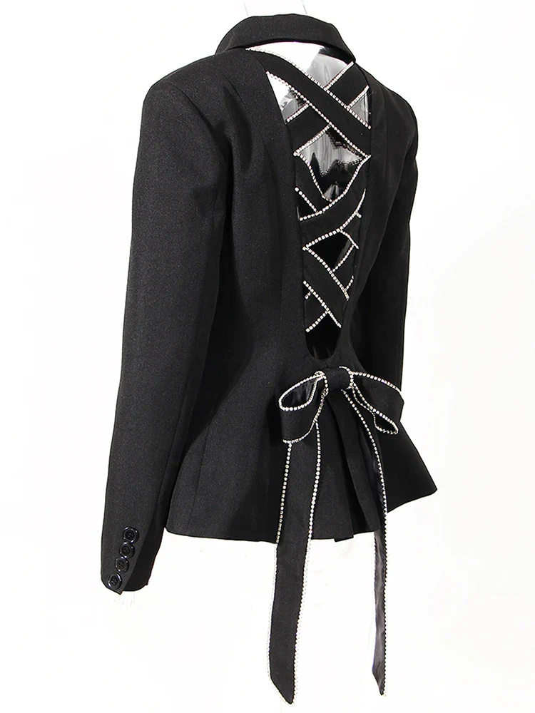 Women's Hollow Out Blazer - Image 4
