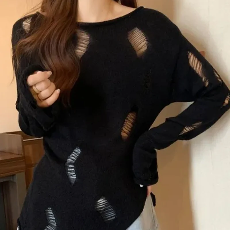 Women's Hollow Pullover - Image 2