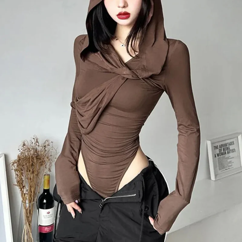 Women's Hooded Bodysuit - Image 3