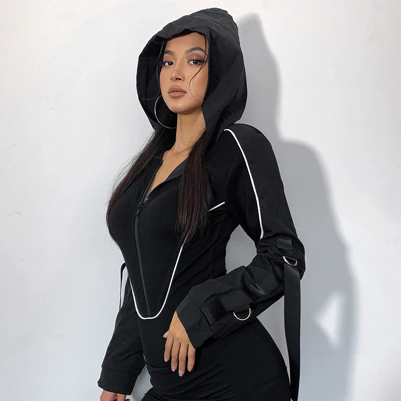 Women's Hooded Bodysuit - Image 2