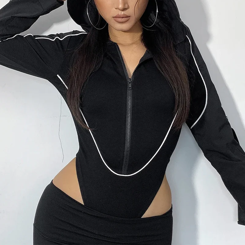 Women's Hooded Bodysuit - Image 2