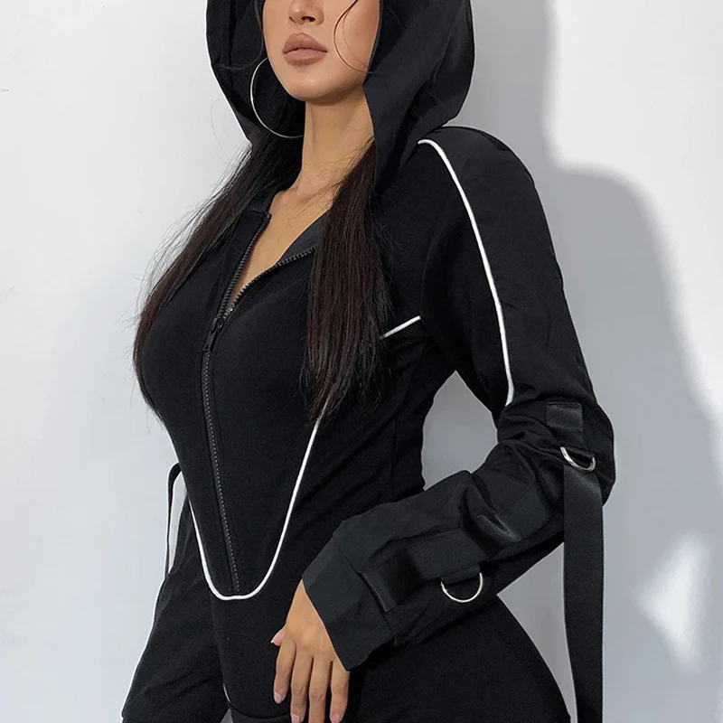 Women's Hooded Bodysuit - Image 3