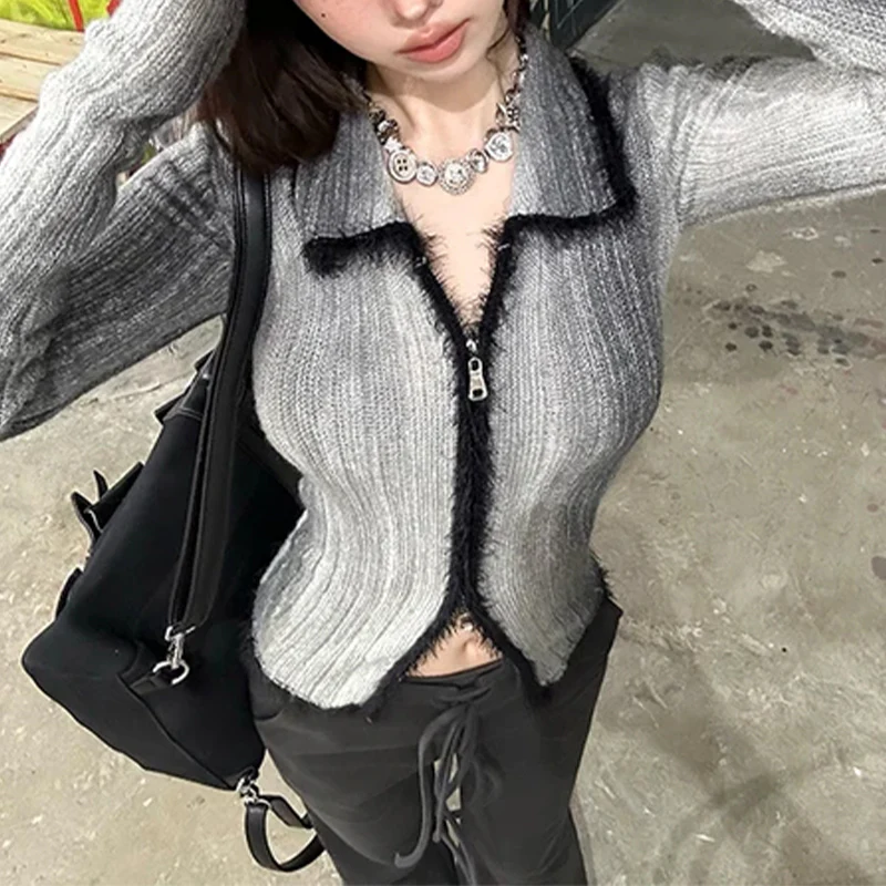 Women's Knitted Cardigan - Image 2
