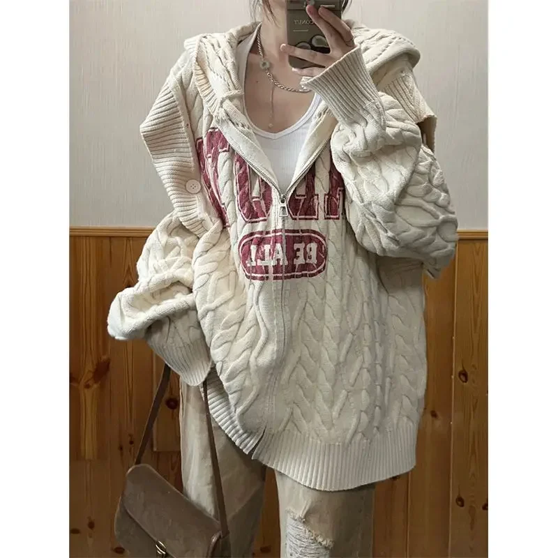 Women's Knitted Cardigan - Image 2