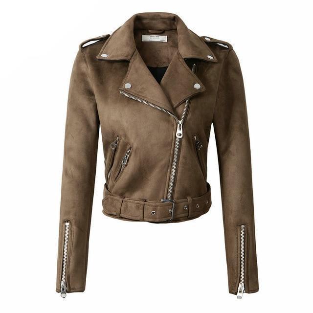 Women's Leather Coat - Image 3