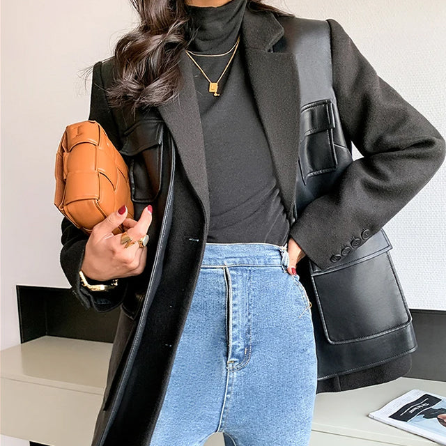 Women's Leather Jacket - Image 2