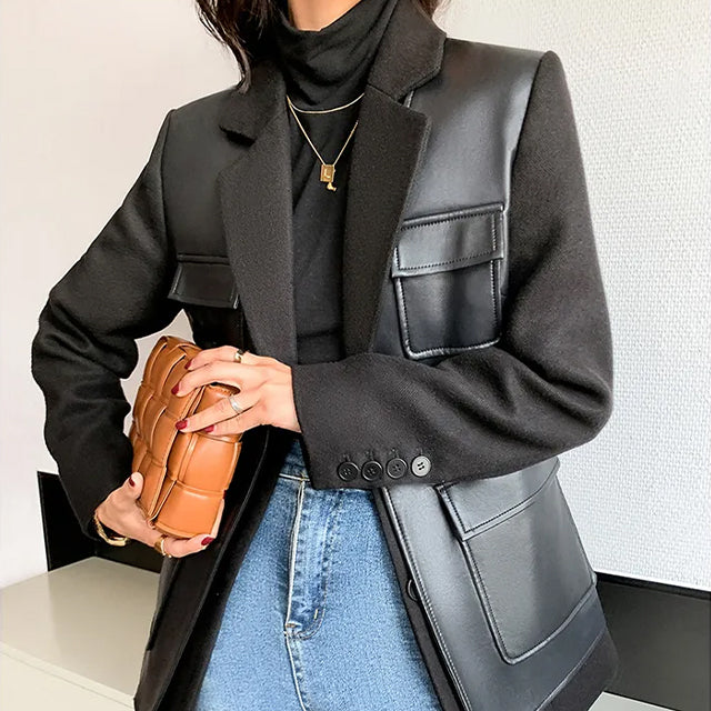 Women's Leather Jacket - Image 4