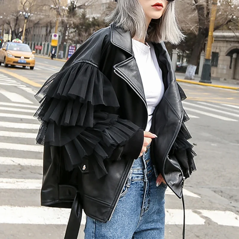 Women's Leather Jacket - Image 3