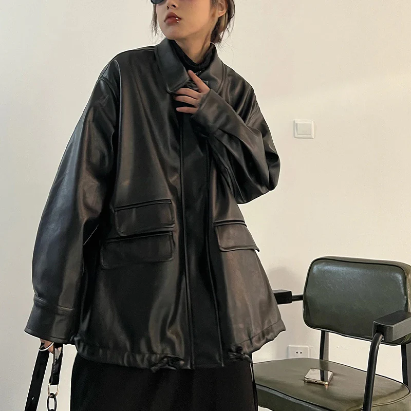 Women's Leather Jacket - Image 4