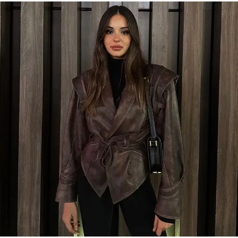 Women's Leather Jacket - Image 2