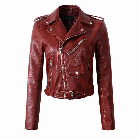 Women's Leather Jacket - Image 4