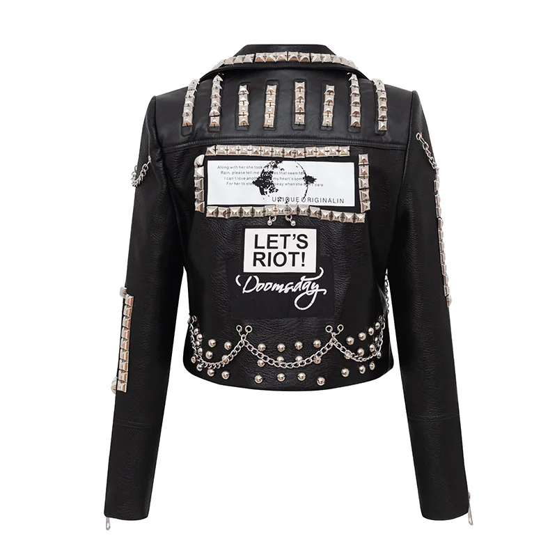Women's Leather Jacket - Image 4