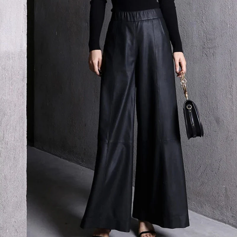 Women's Leather Pants - Image 3