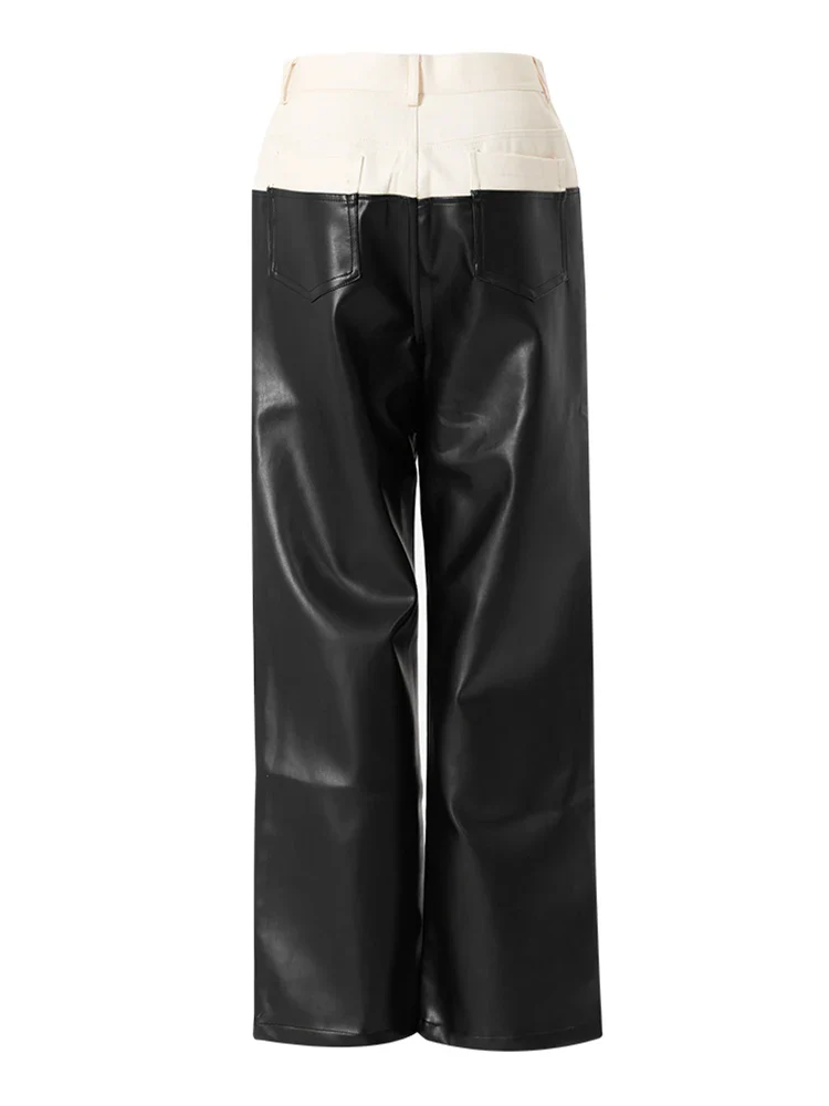 Women's Leather Pants - Image 2