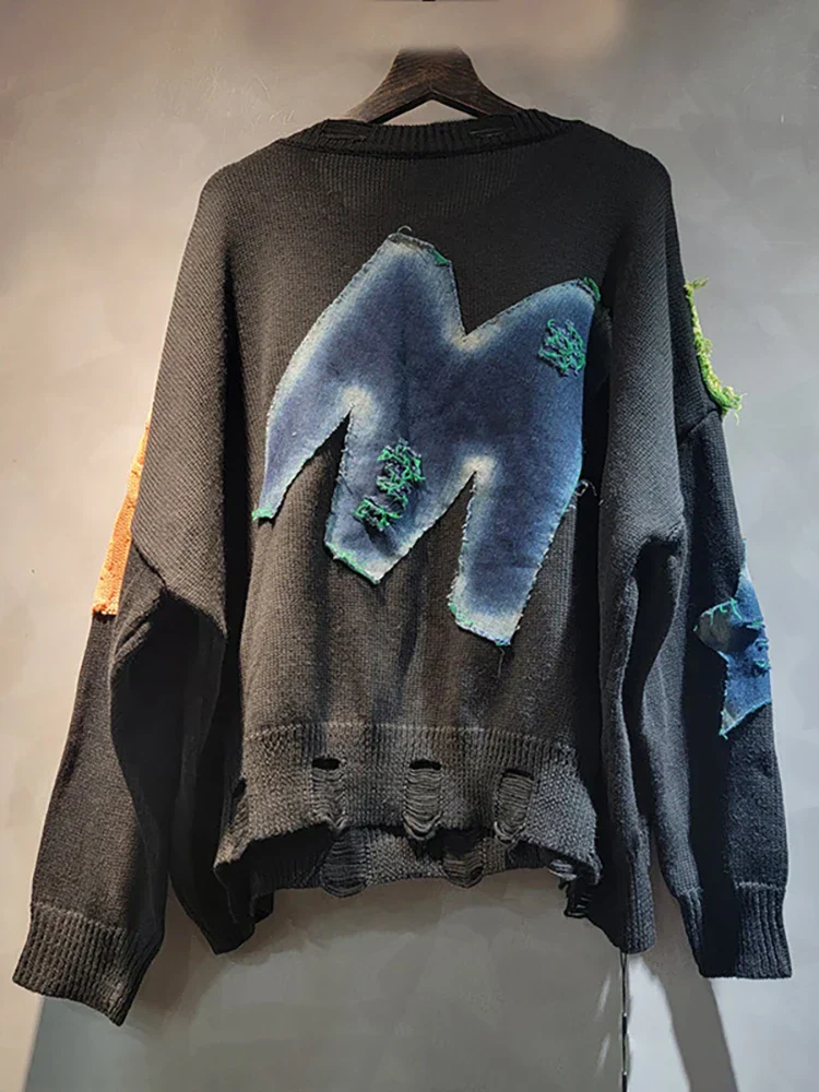Women's Loose Fit Pullover Black - Image 3