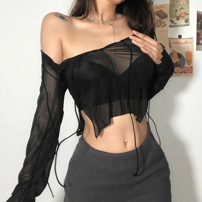 Women's Mesh Blouse - Image 3
