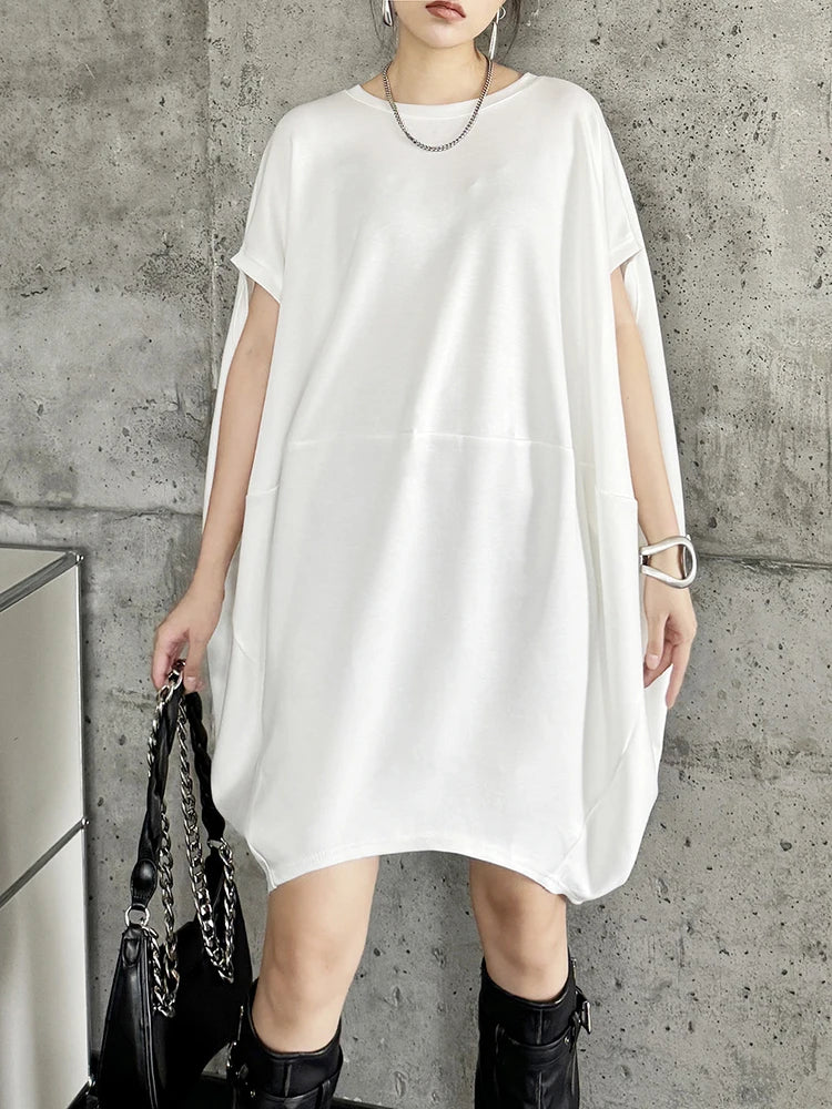 Women's Oversized Dress Black - Image 3