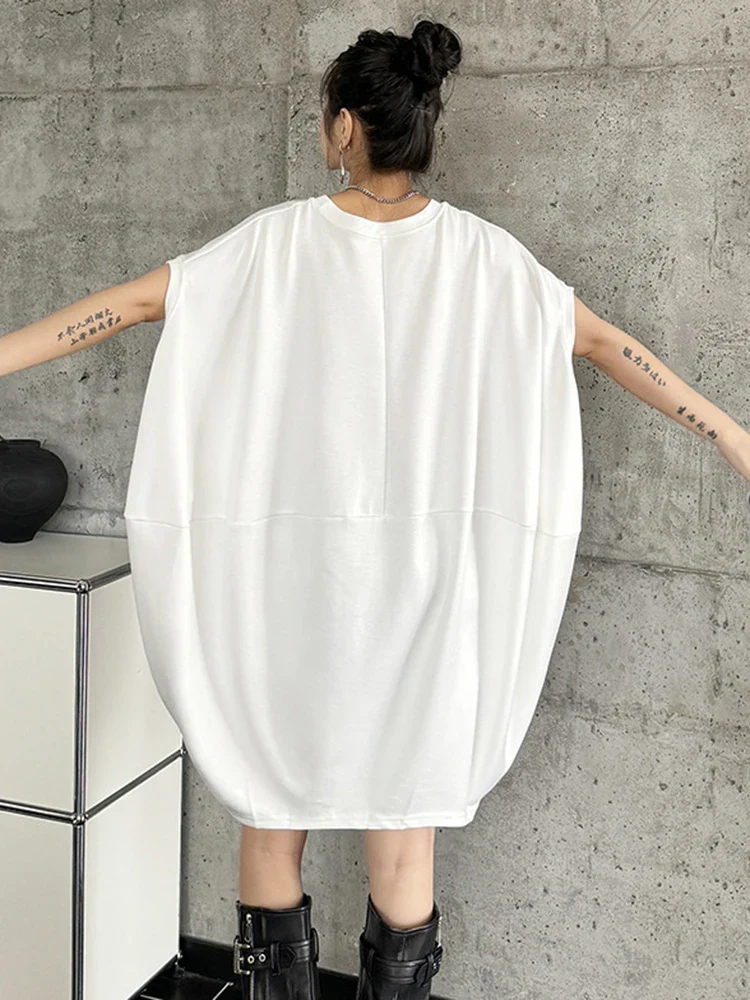 Women's Oversized Dress Black - Image 4