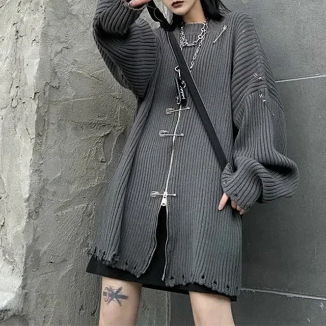 Women's Oversized Sweater - Image 3