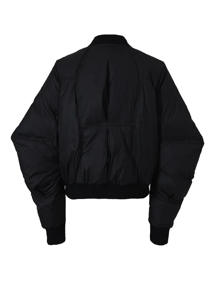 Women's Puffer Jacket Black - Image 3