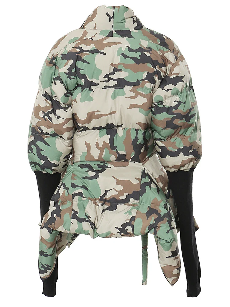 Women's Puffer Jacket Black - Image 6