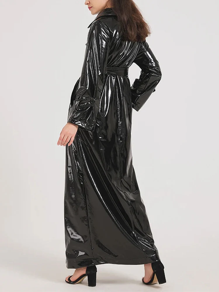 Women's Shiny Reflective Coat - Image 2
