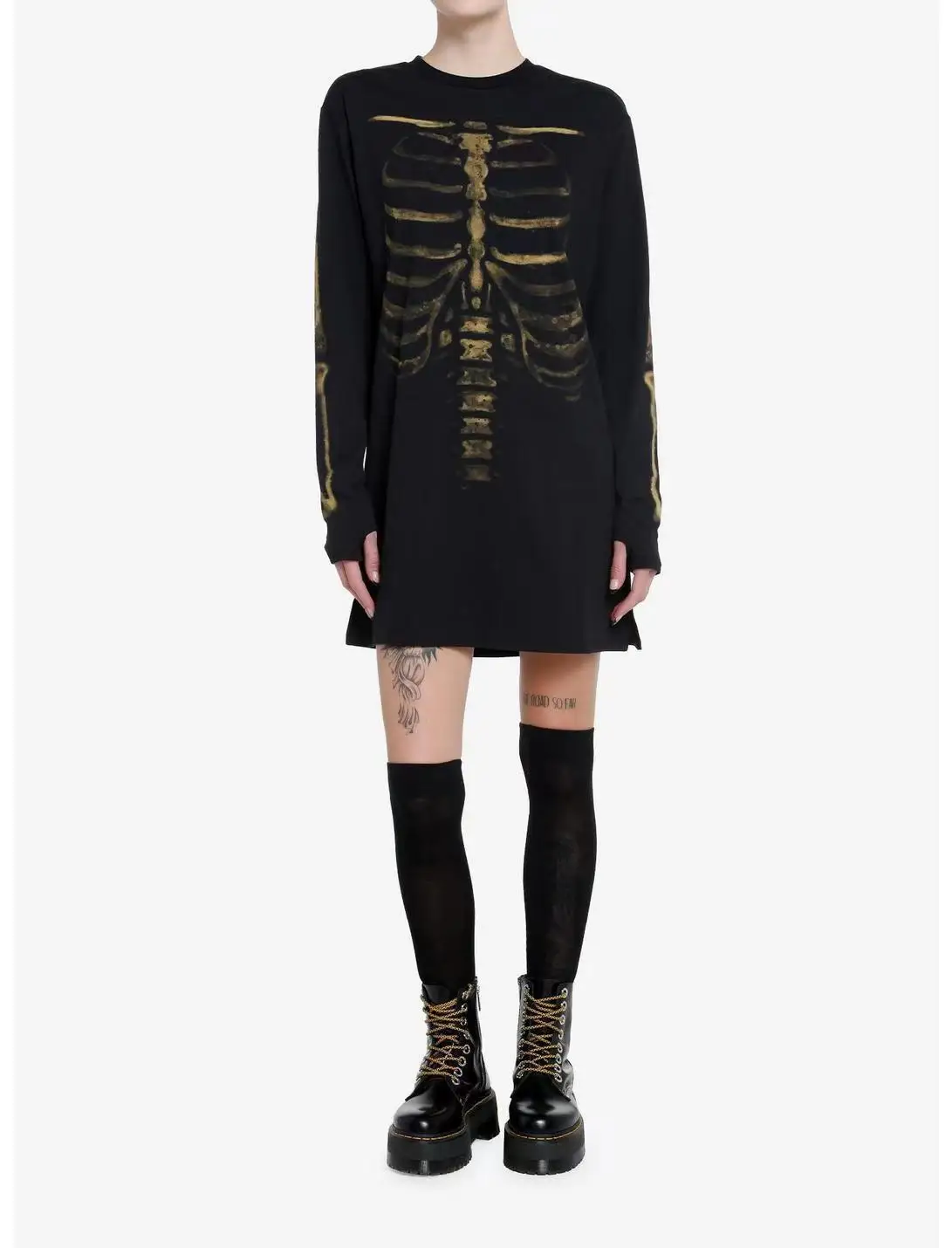 Women's Skeleton Dress - Image 3
