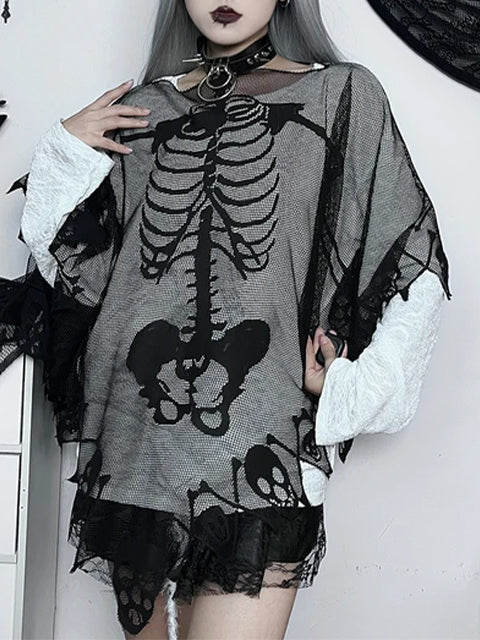 Women's Skull Cape - Image 3
