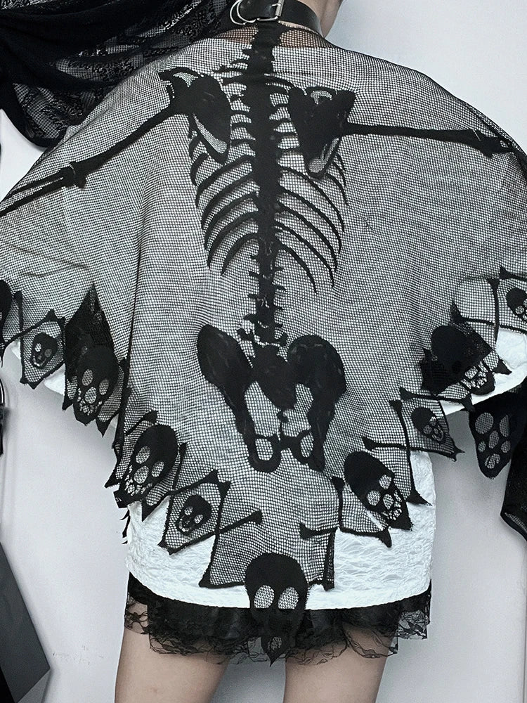 Women's Skull Cape - Image 4