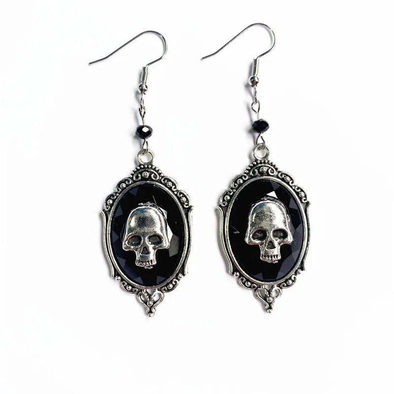 Women's Skull Earrings - Image 2