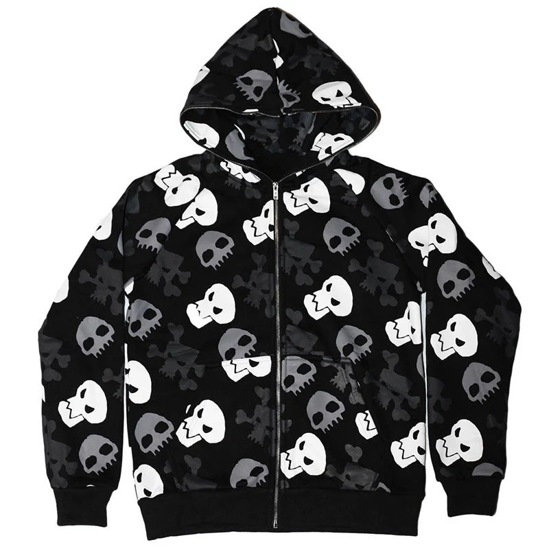 Women's Skull Hoodie - Image 3