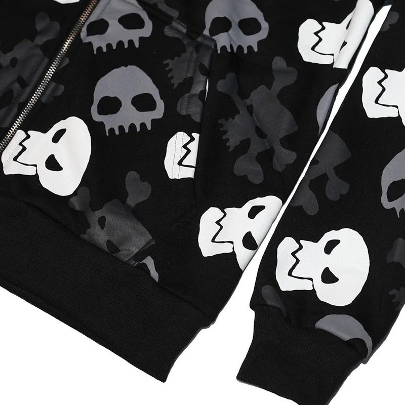 Women's Skull Hoodie - Image 5