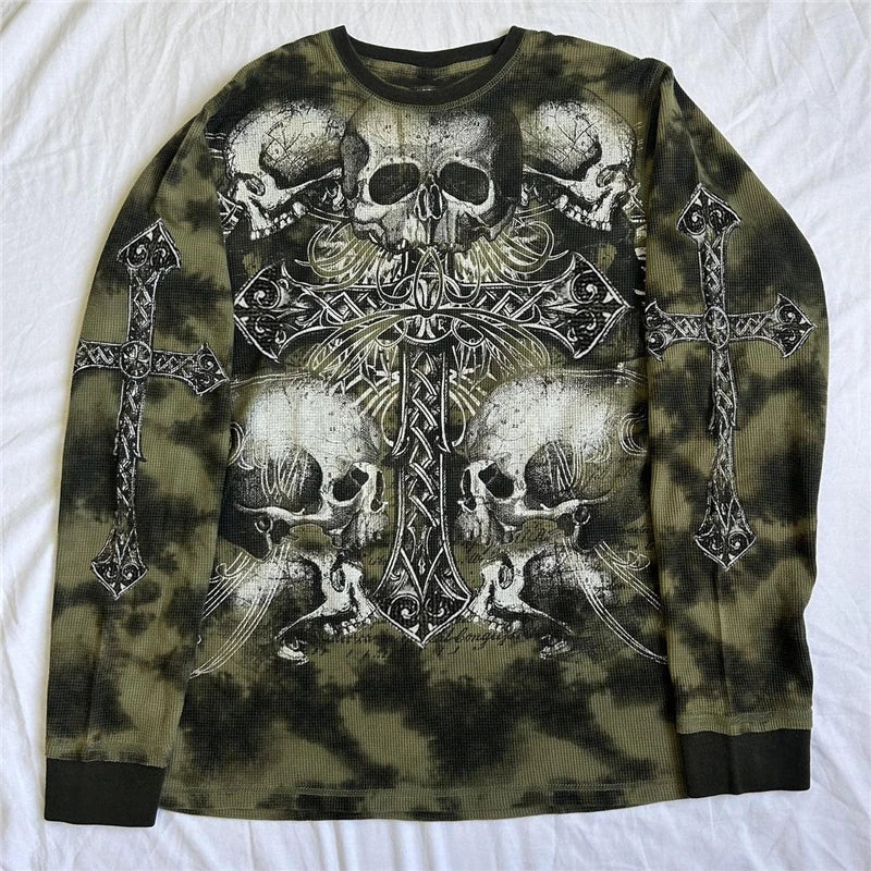 Women's Skull Jumper - Image 2