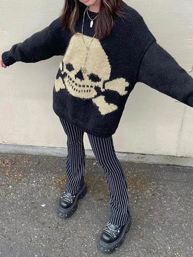 Women's Skull Pullover - Image 3