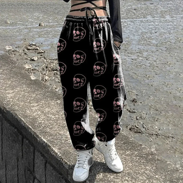 Women's Skull Sweatpants - Image 4