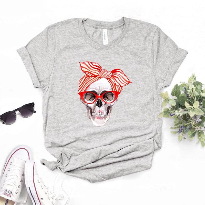 Women's  Skull T-Shirt - Image 6