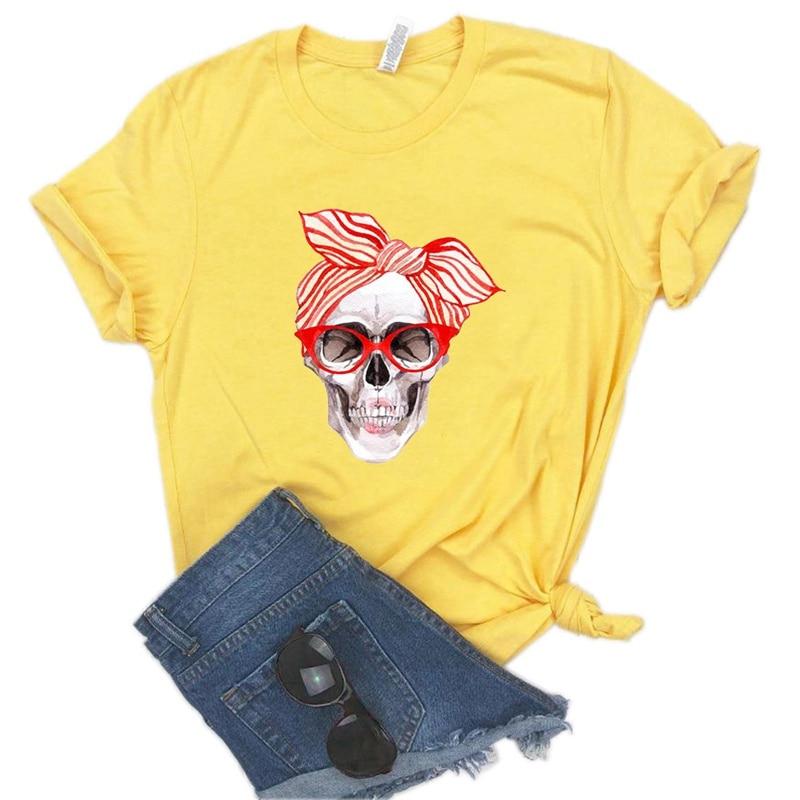 Women's  Skull T-Shirt - Image 5