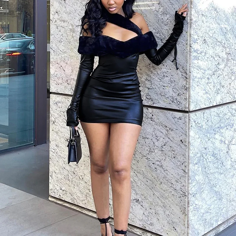 Women's Solid Dress - Image 2