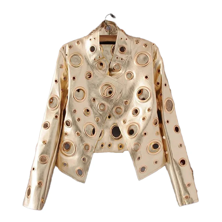 Women's Stylish Leather Jacket - Image 2