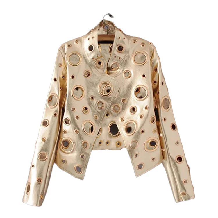 Women's Stylish Leather Jacket - Image 2