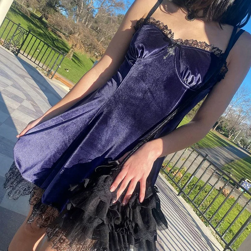 Women's Velvet Dress - Image 2