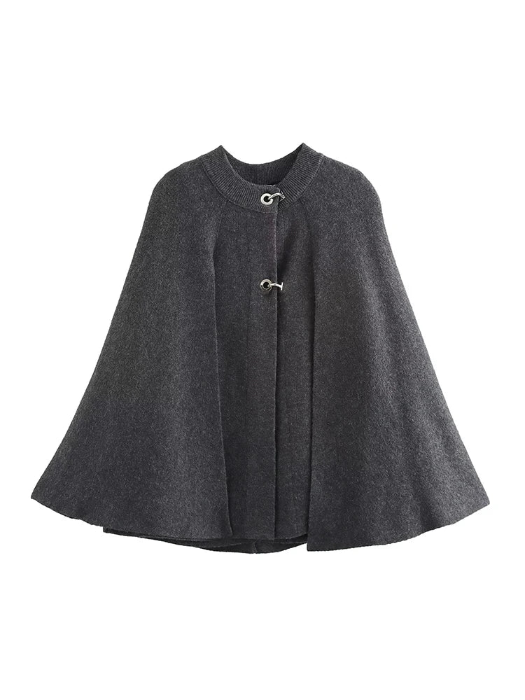 Women's Vintage Cloak Gray - Image 2
